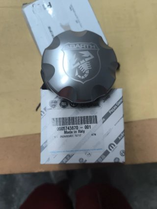 Tapa de llenado de combustible Abarth