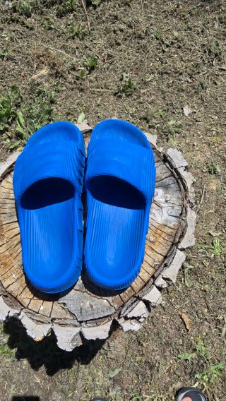 Chanclas Adidas Adilette 22 Azul Talla 42