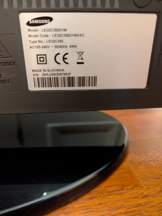 Televisor Samsung 32 Negro Venta en persona
