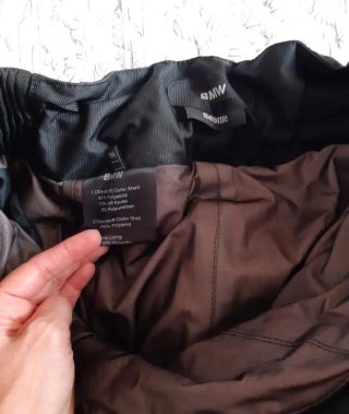 Pantalón Moto Gore-Tex Negro/Azul