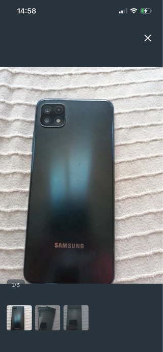 Samsung Galaxy A22 5G Negro para reparar