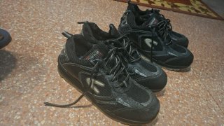Zapatos seguridad COFRA Negros y Grises