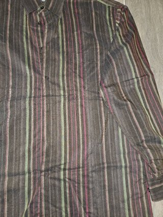 Camicia uomo Lucas Milano a righe multicolor