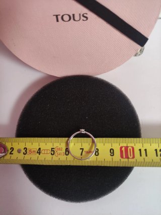 Anillo Tous Oro 18k Diamantes.
