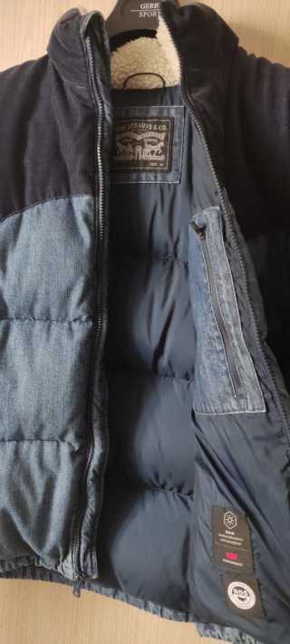 Chaqueta Levi's acolchada vaquera