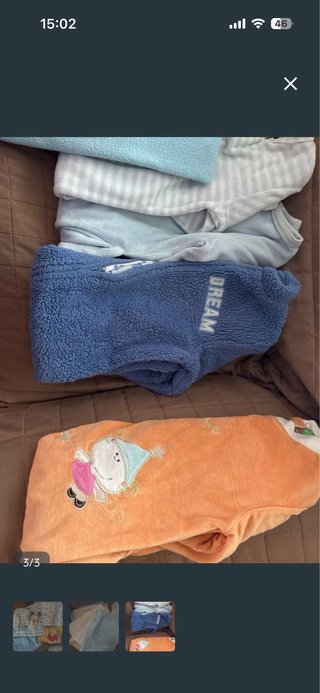 Lote Ropa Bebé Disney, Mickey y Winnie Pooh