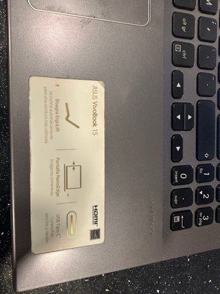 Portátil ASUS VivoBook 15 Gris X512F