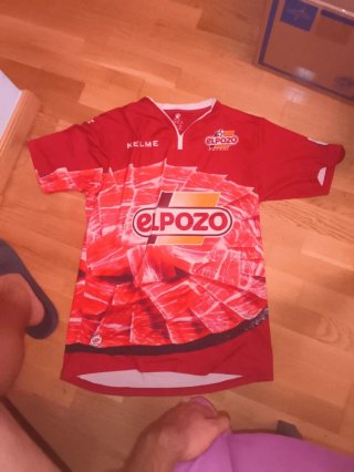 Camiseta Kelme ElPozo Futsal Roja