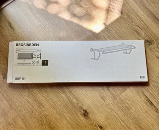 Scaffale metallico BROFJÄRDEN IKEA nuovo