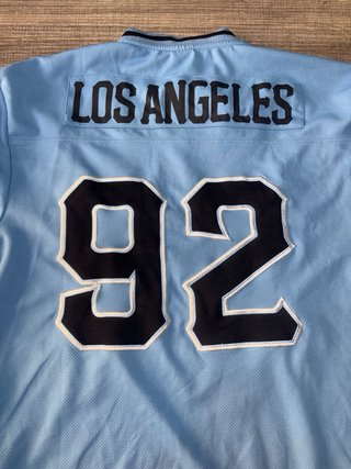 Maglia da calcio azzurra taglia M