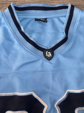 Maglia da calcio azzurra taglia M