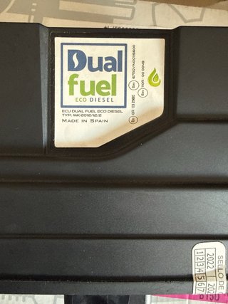 Sistema GLP Diesel Dual Fuel ECU
