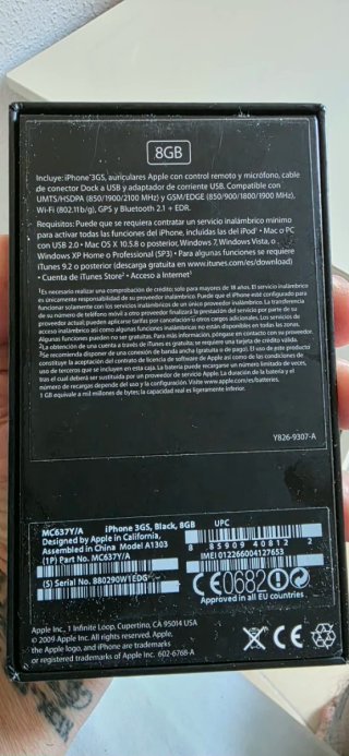 iPhone 3GS Nero