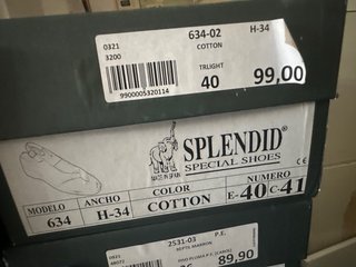 Lote 180 pares piel y deportivas ver en ELDA