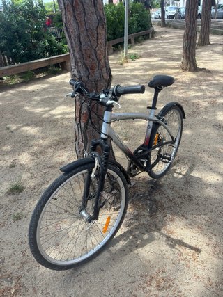 Bicicleta Híbrida Aluminio Decathlon