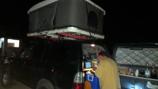 Tienda de techo para coche