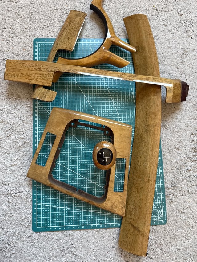 Molduras BMW E46 M3 Madera