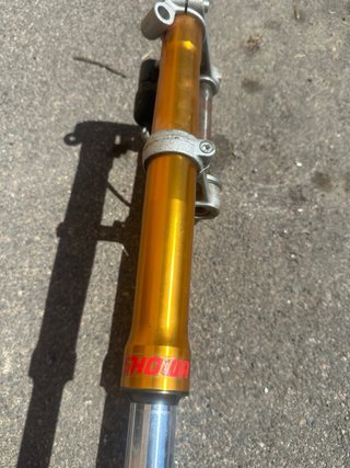 Horquilla Rieju RS2 Pro Dorada nueva a estrenar