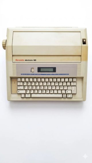 Máquina de escribir electrónica Olympíette MD