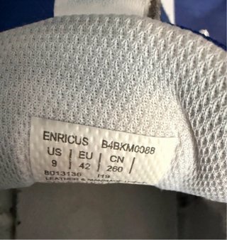 Zapatillas Bikkembergs Azul y Blanco
