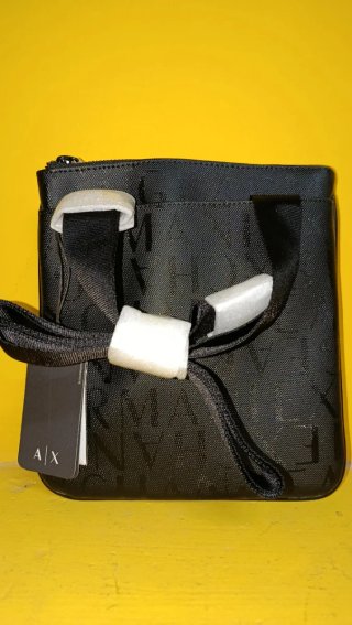 Bandolera Armani Exchange Negra Multicolor