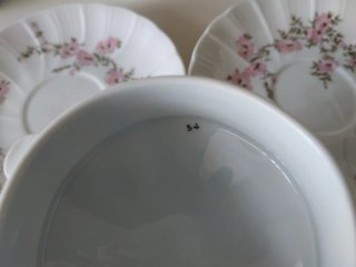 Juego de porcelana Limoges Bernardau