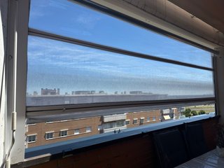 Toldo transparente cortavientos lona PVC