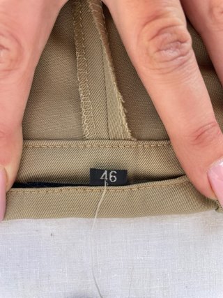Pantaloni Sartoriali Lana Vergine Vintage donna