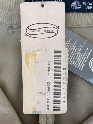 Pantaloni Sartoriali Lana Vergine Vintage donna