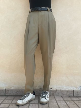Pantaloni Sartoriali Lana Vergine Vintage donna