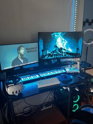PC Gamer Completo con Monitores y Teclados