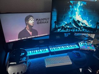 PC Gamer Completo con Monitores y Teclados