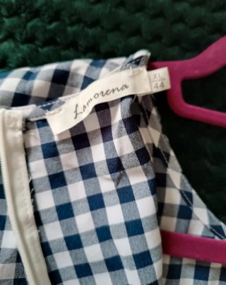 Vestido cuadros Vichy