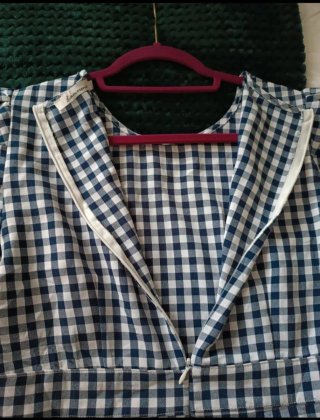Vestido cuadros Vichy