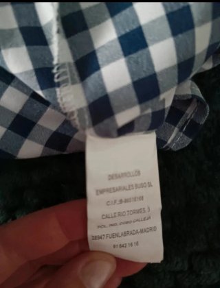 Vestido cuadros Vichy