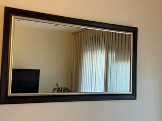 Conjunto Muebles de comedor de madera y cristal