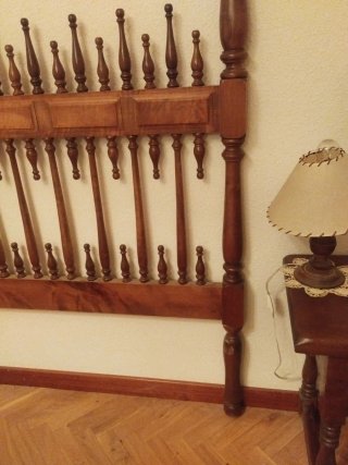 Cabecero de madera 135cm