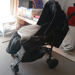 Silla de paseo negra