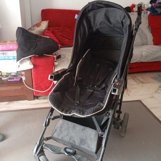 Silla de paseo negra