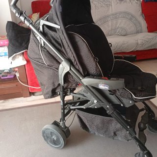 Silla de paseo negra