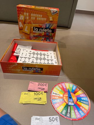 Juego La Ruleta de la Suerte Junior