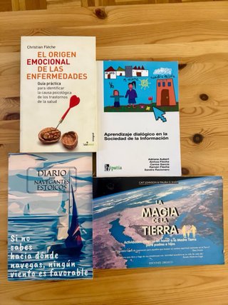 Pack de libros de autoayuda y espiritualidad.