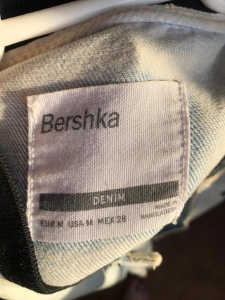 Cazadora Béisbol Vaquera Bershka