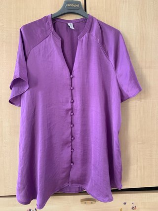 Camicia leggera effetto seta Tg M