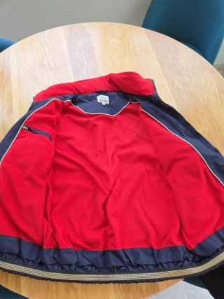 Chaqueta First Outlet Azul/Roja Talla S-M Talla16