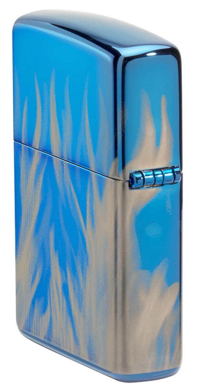 Zippo Harley-Davidson Llama Azul