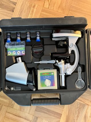 Kit Microscopio Bresser Principiantes
