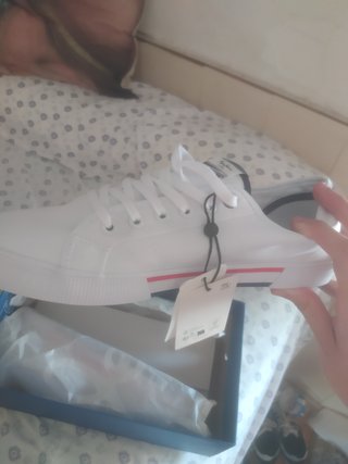 Zapatillas Pepe Jeans Blancas con Detalles