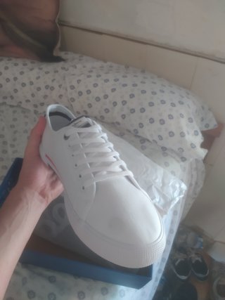 Zapatillas Pepe Jeans Blancas con Detalles