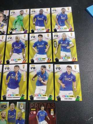 Lote cromos Real Oviedo